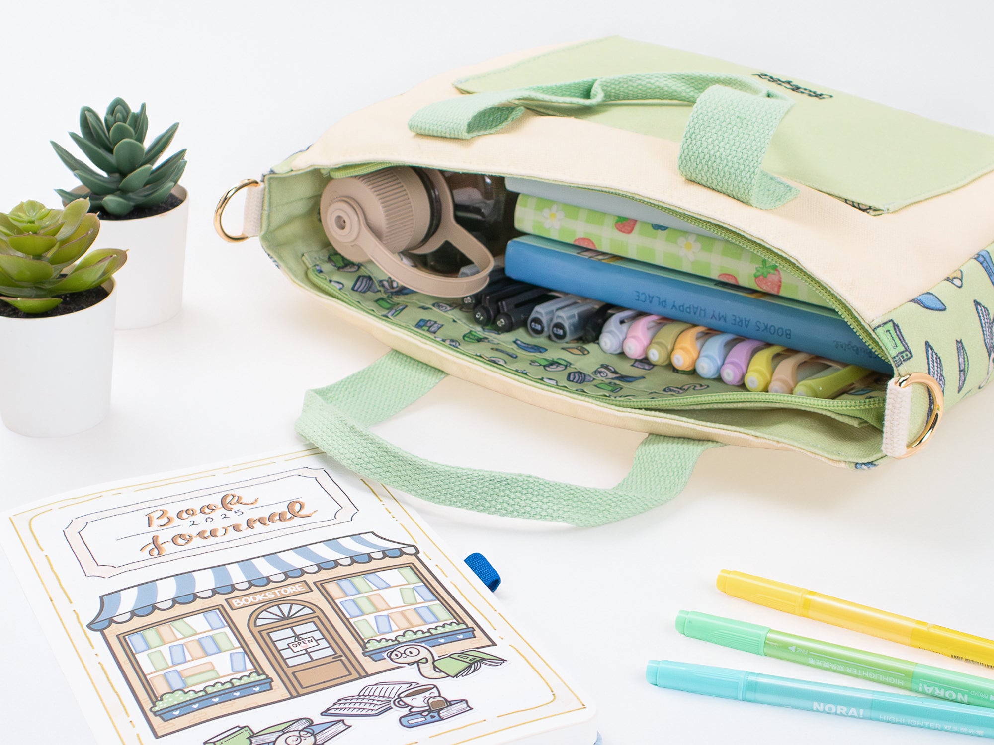 Cozy Bookworm Journal buddy