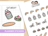 Paris Patissierie Planner Stickers