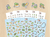 Calm Koi Pond Sticker Set