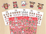 Canada Day Sticker Set