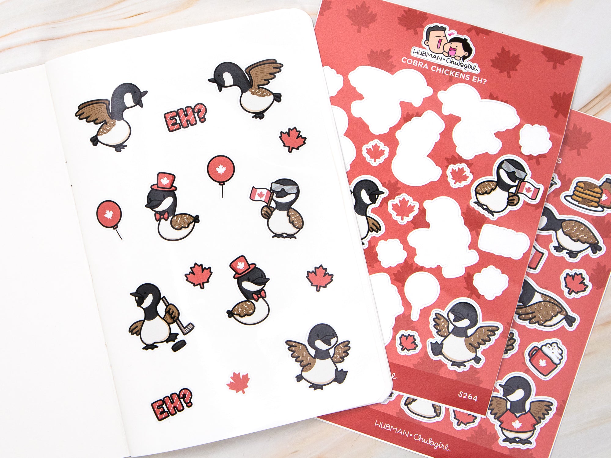 Canada Day Sticker Album