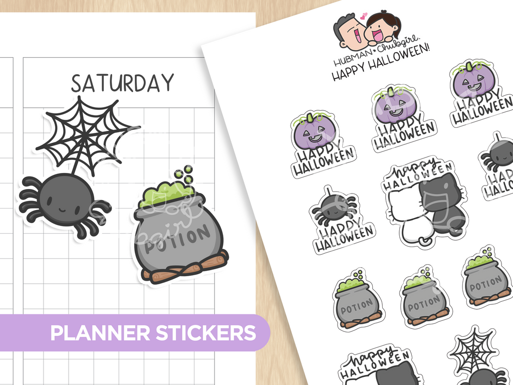 50 Bullet Journal Stickers - Fun & Cute Stickers for All Occasions