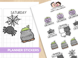 Spooky Kitties Sticker Set