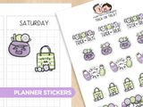 Spooky Kitties Sticker Set