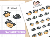 Bewitching Hats Planner Stickers