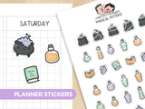 Magical Potions Planner Stickers