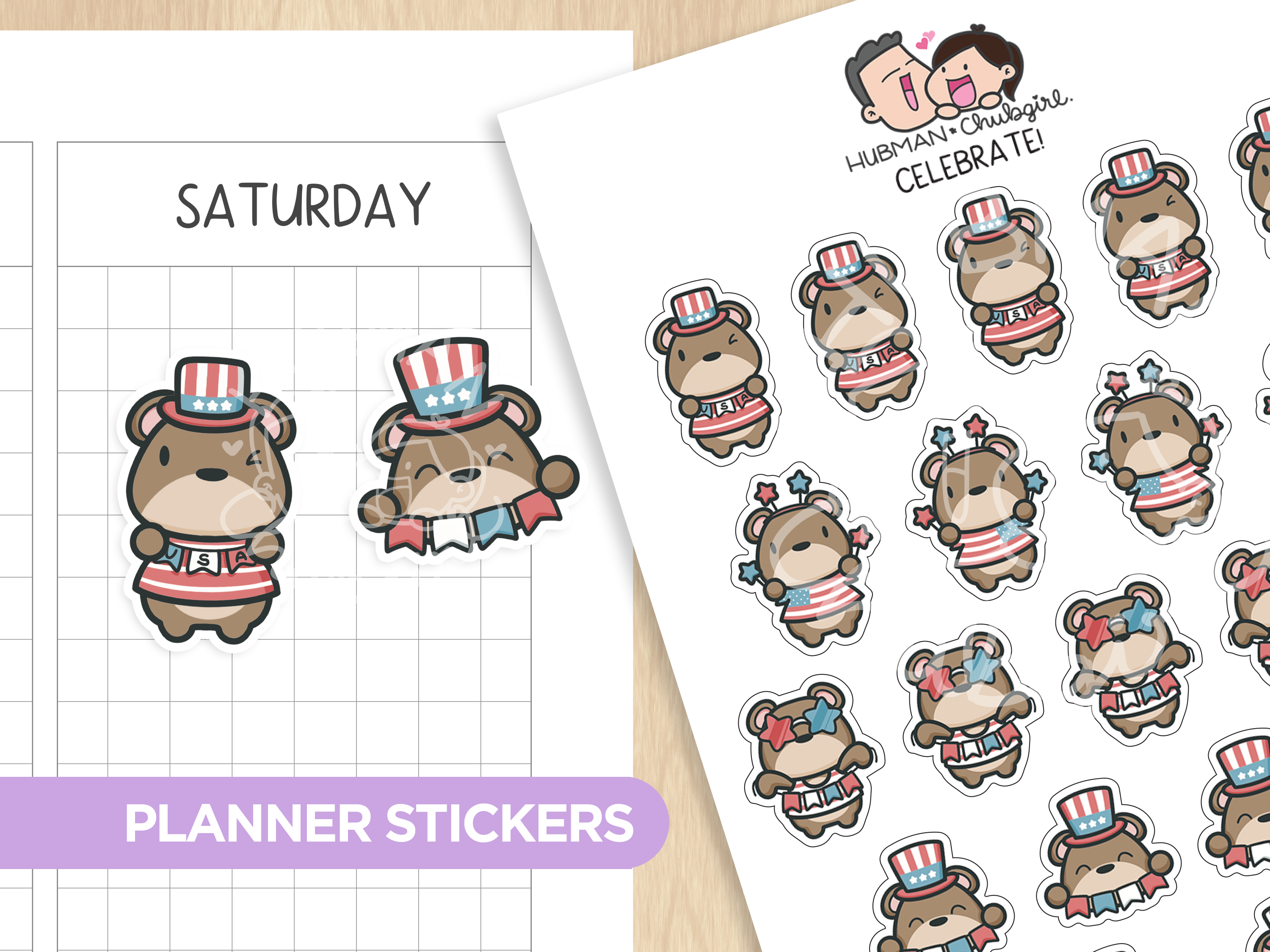 Celebrate! Planner Stickers