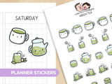 Tea Time Sticker Set