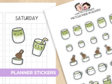 Matcha Made in Heaven Planner Stickers