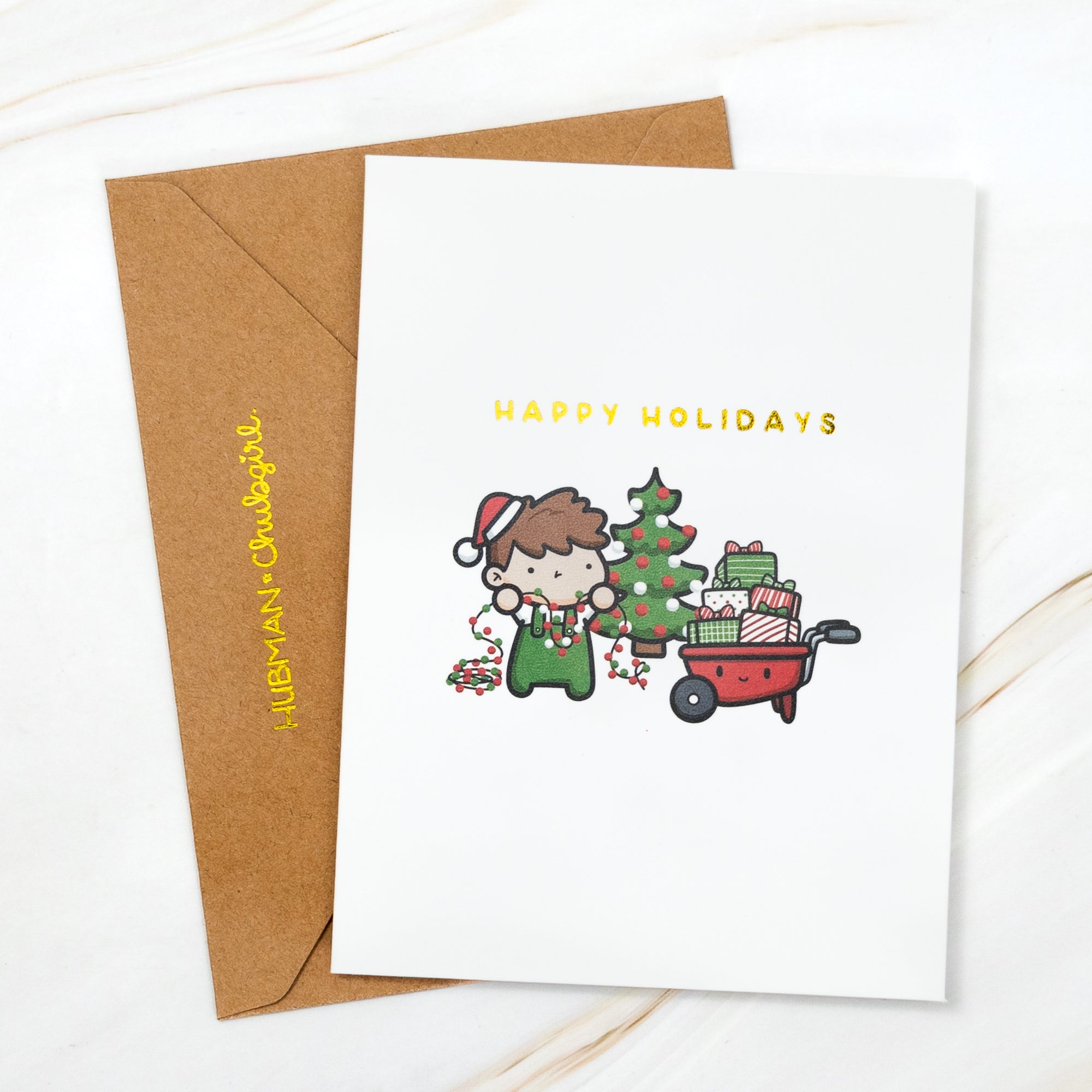 Festive Farm Greeting Cards (Set of 5)