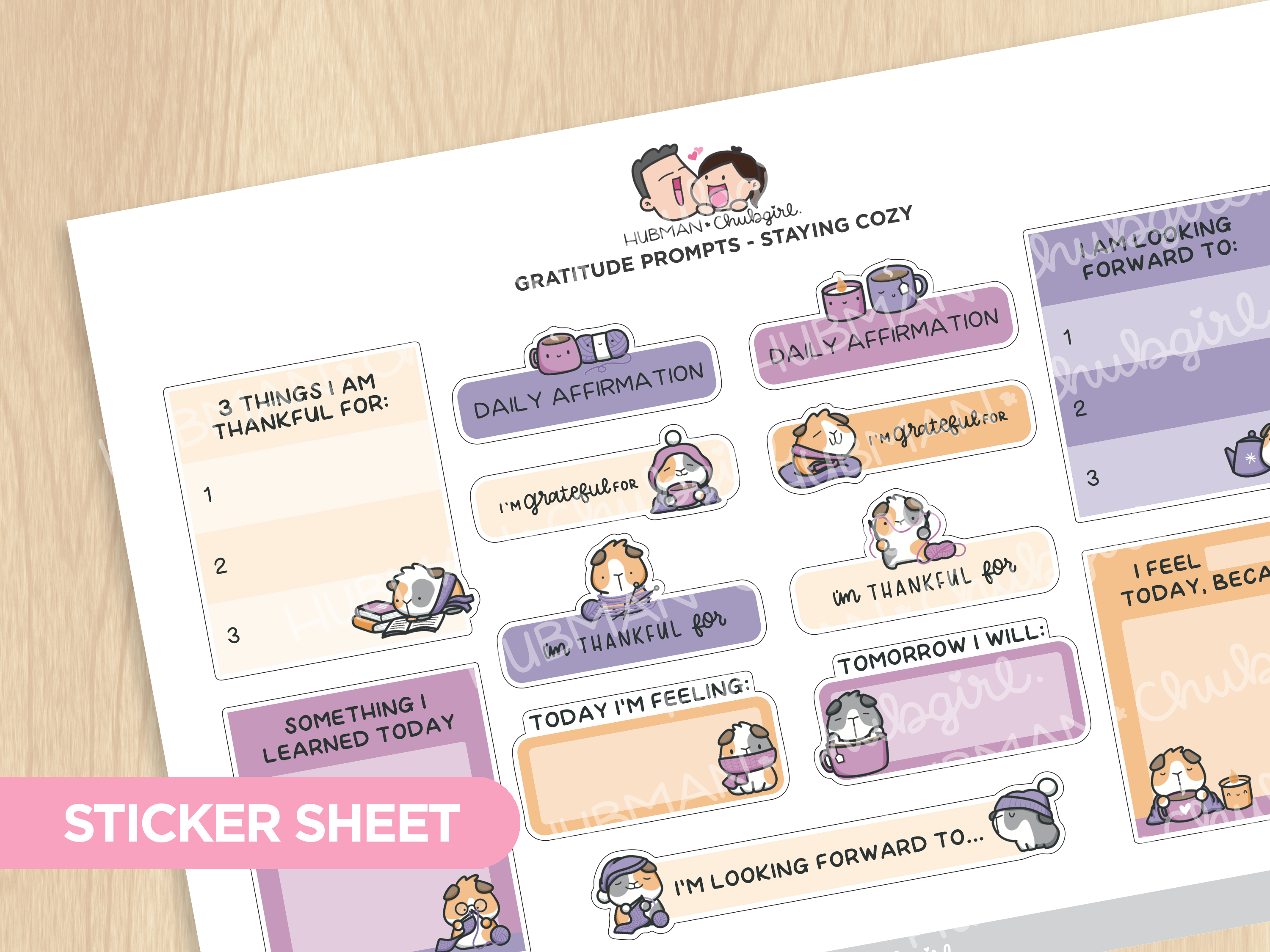 Staying Cozy Journaling Add-On