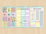 Summer Mermaids Hobonichi Cousin Weekly Kit (Set of 3)