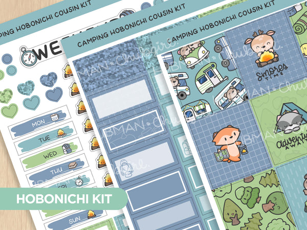 Hobonichi Cousin Planner Kit Stickers