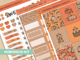 Autumn Capybaras Theme Hobonichi Cousin Weekly Kit (Set of 3)