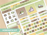 Tea Time Hobonichi Cousin Monthly Kit (Set of 2)