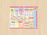 Beach Birds Hobonichi Cousin Monthly Kit (Set of 2)