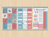 Independence Day BBQ Hobonichi Cousin Weekly Kit (Set of 3)