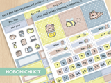 Bees and Bears Hobonichi Cousin Monthly Kit (Set of 2)