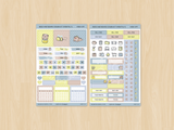 Bees and Bears Hobonichi Cousin Monthly Kit (Set of 2)