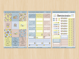 Bees and Bears Theme Hobonichi Cousin Weekly Kit (Set of 3)