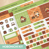 Fall Pandas Hobonichi Cousin Monthly Kit (Set of 2)