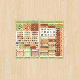 Fall Pandas Hobonichi Cousin Monthly Kit (Set of 2)