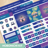 Midnight Carnival Hobonichi Cousin Monthly Kit (Set of 2)
