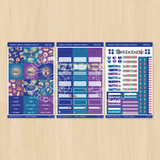 Midnight Carnival Theme Hobonichi Cousin Weekly Kit (Set of 3)