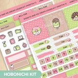 Donuts and Icecream Hobonichi Cousin Monthly Kit (Set of 2)