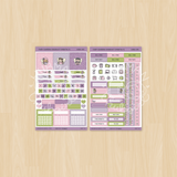Fairy Garden Hobonichi Cousin Monthly Kit (Set of 2)