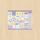 Slumber Party Hobonichi Cousin Monthly Kit (Set of 2)