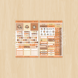 Thankful Turkey Hobonichi Cousin Monthly Kit (Set of 2)