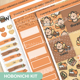 Thankful Turkey Theme Hobonichi Cousin Weekly Kit (Set of 3)