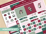 (Pre-order) Santa's Workshop Hobonichi Cousin Monthly Kit (Set of 2)