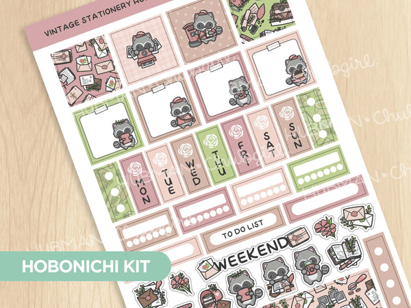 Sweets Shop Theme Hobonichi Weeks Kit – Hubman and Chubgirl