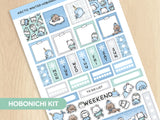 Arctic Winter Theme Hobonichi Weeks Kit