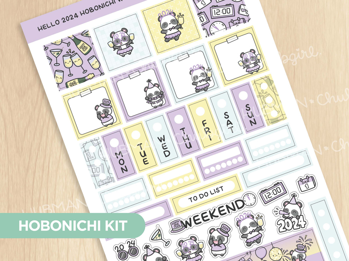 2024 Hobonichi Weeks Monthly Kits - Part 1