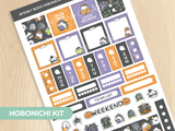 Spooky Boos Theme Hobonichi Weeks Kit