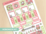 Xmas Gnomes Theme Hobonichi Weeks Kit