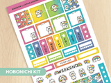 Rainbow Llamas Hobonichi Weeks Kit