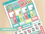Summer Otters Hobonichi Weeks Kit