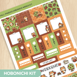 Fall Pandas Hobonichi Weeks Kit