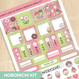 Donuts and Icecream Hobonichi Weeks Kit
