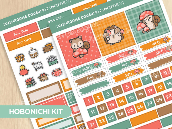Lunar New Year Theme Hobonichi Weeks Kit – Hubman and Chubgirl
