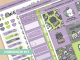 Spooky Kitties Theme Hobonichi Cousin Weekly Kit (Set of 3)