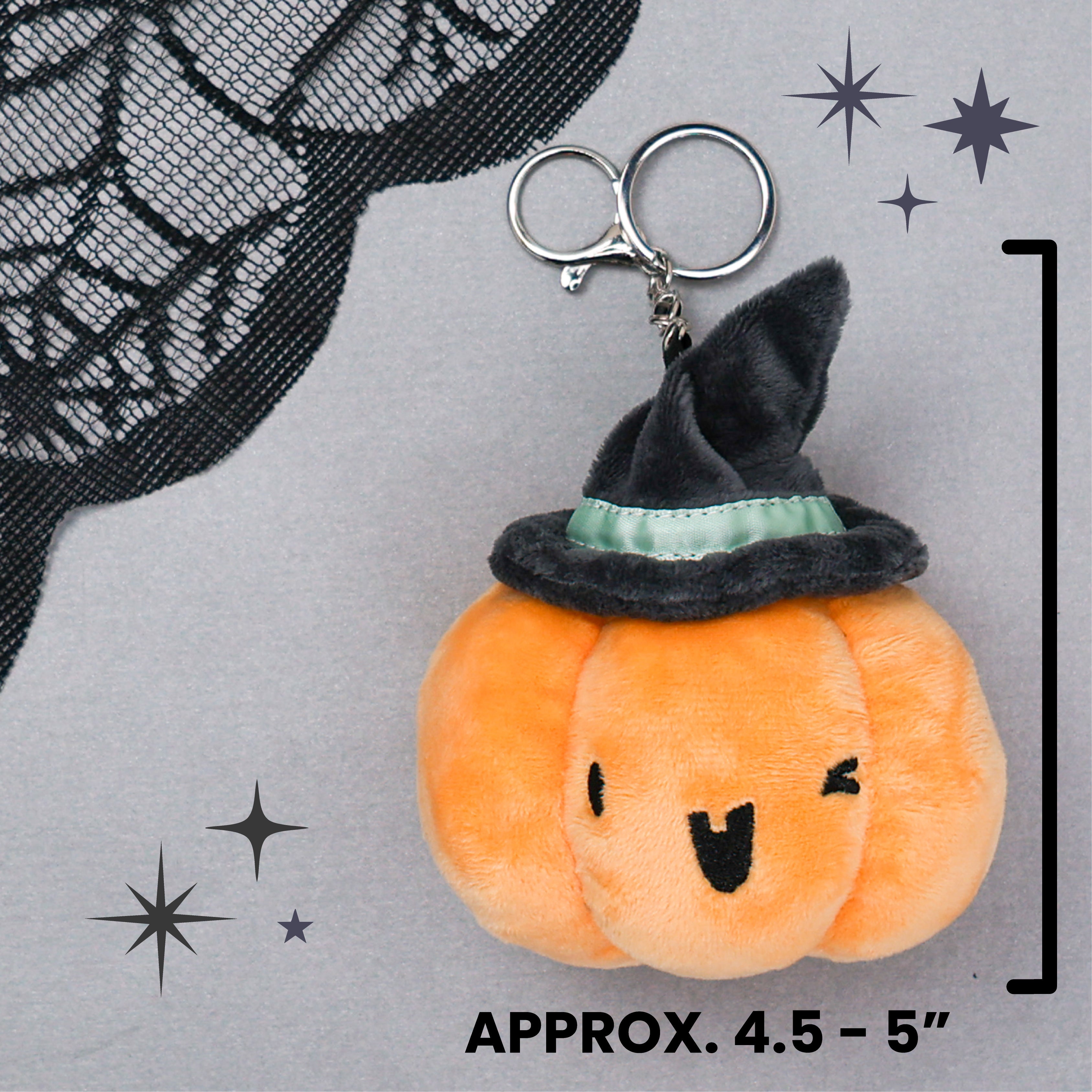 Halloween Plushie Keychains (Set of 3)