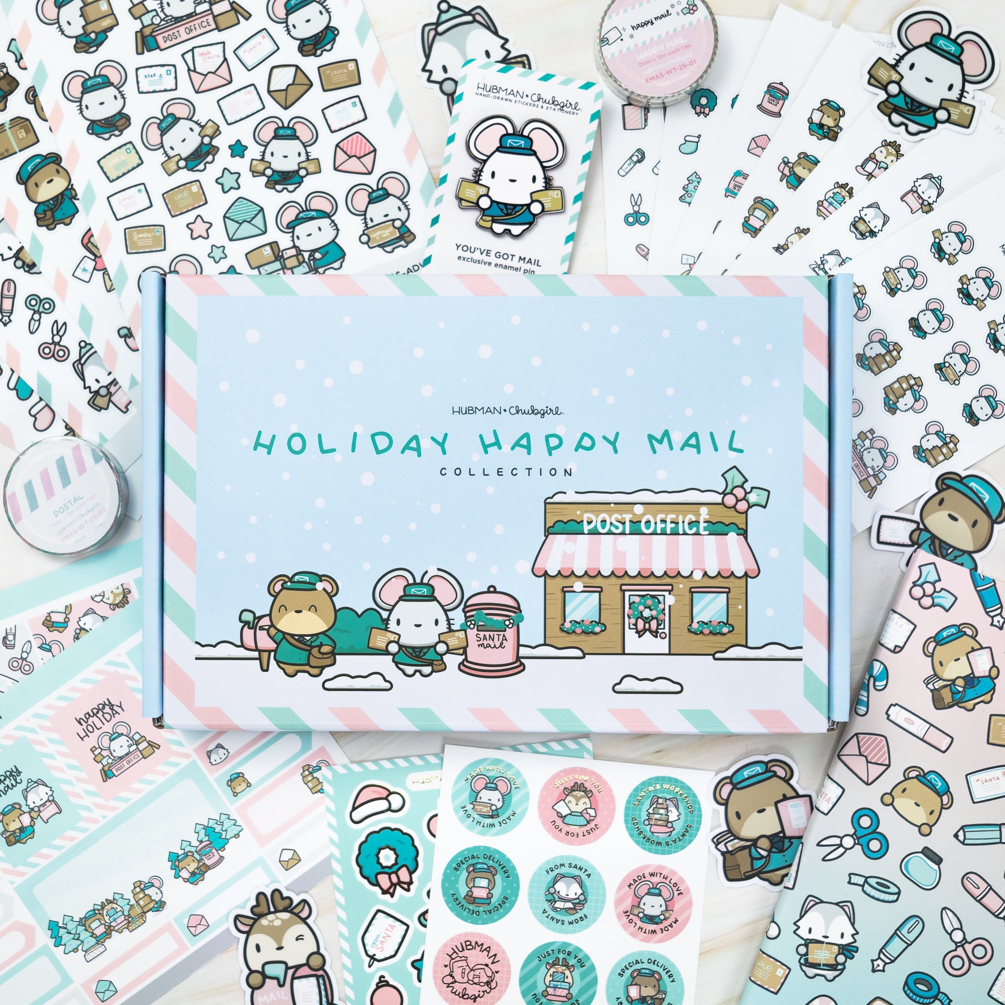 Holiday Happy Mail Box Set