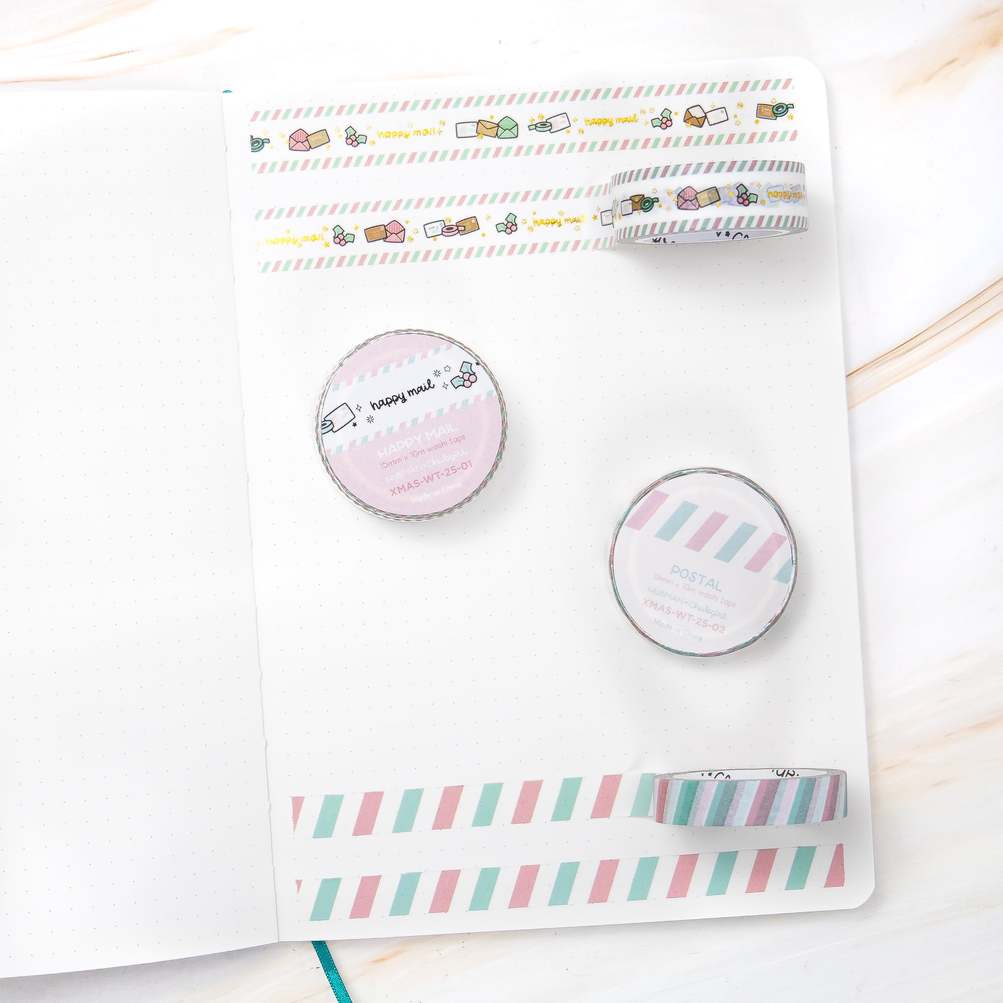 Holiday Happy Mail Washi Tapes (Set of 2)
