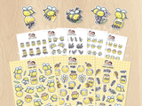 Honey Lavender Sticker Set