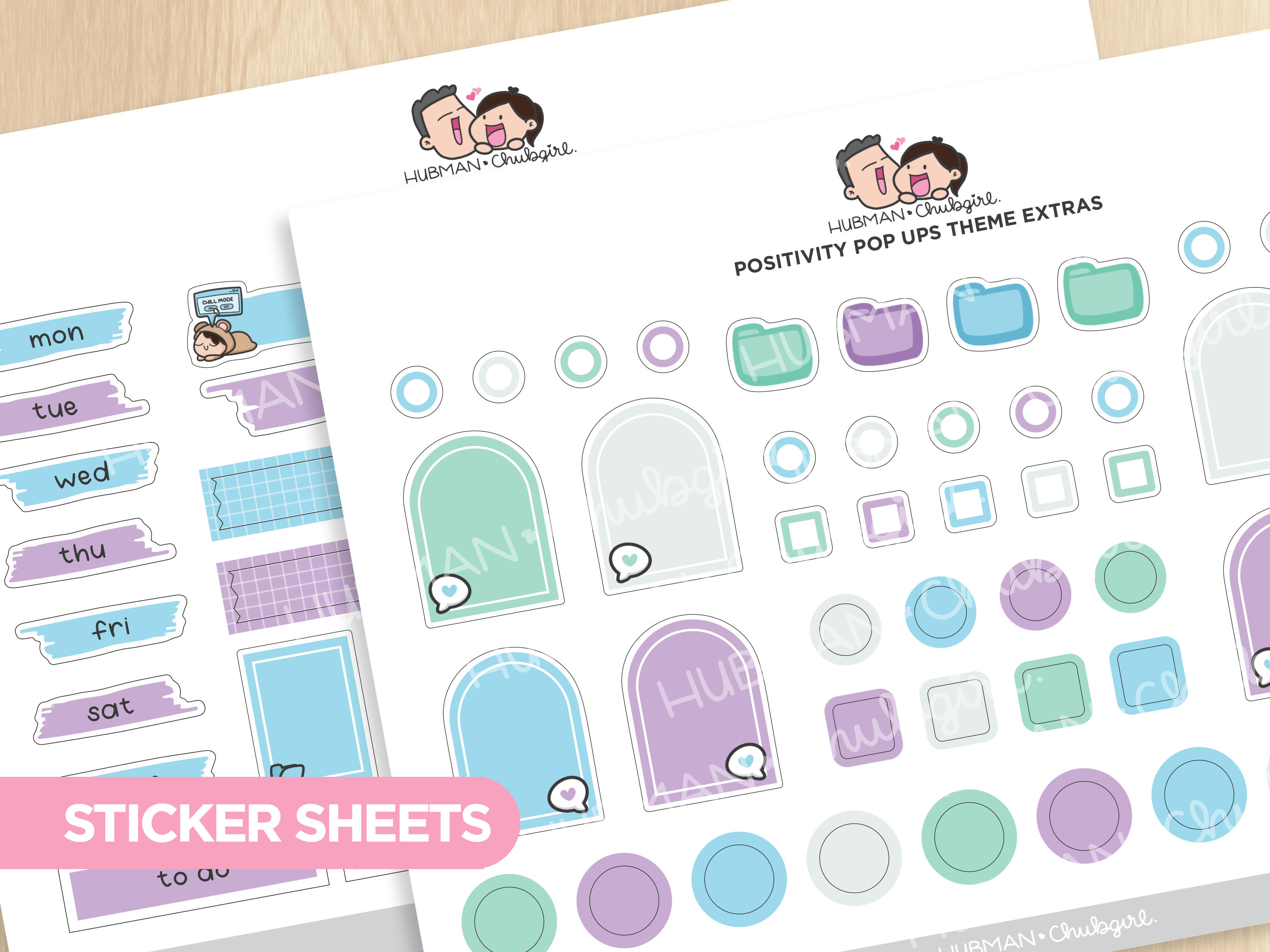 Positivity Pop-Ups Theme - Extras